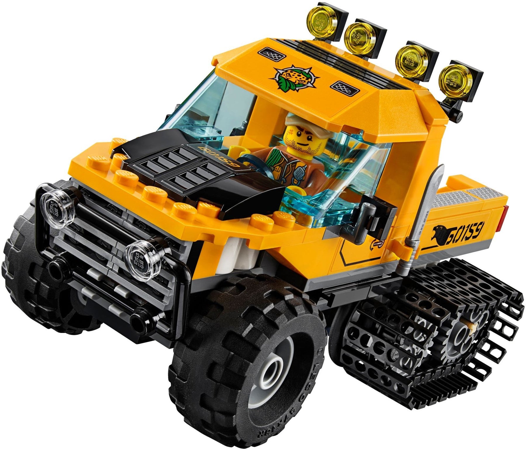 LEGO 60159 Jungle Halftrack Mission ATV & Temple Playset - SuperSaverAU - view 3