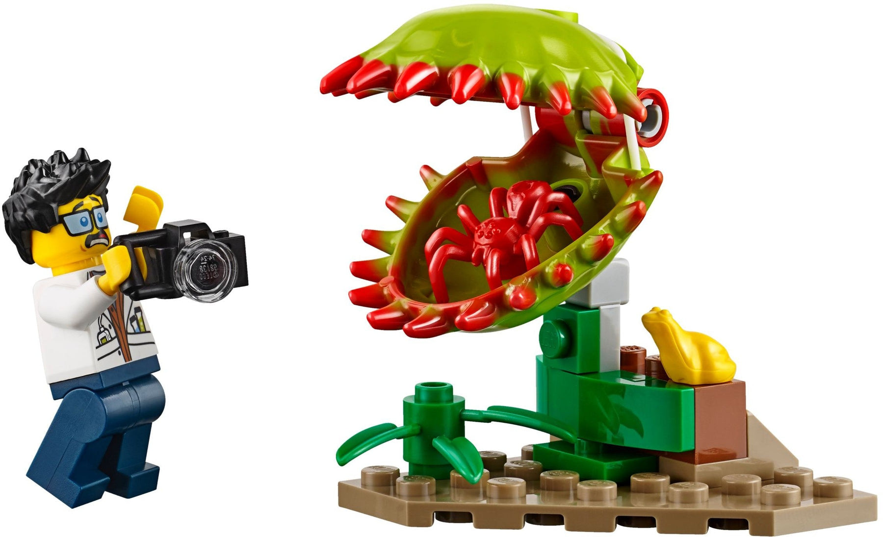 LEGO 60161 Jungle Exploration Site with Helicopter, Truck & Animals - SuperSaverAU - view 2