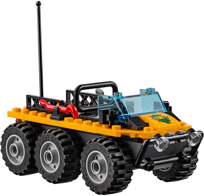 LEGO 60161 Jungle Exploration Site with Helicopter, Truck & Animals