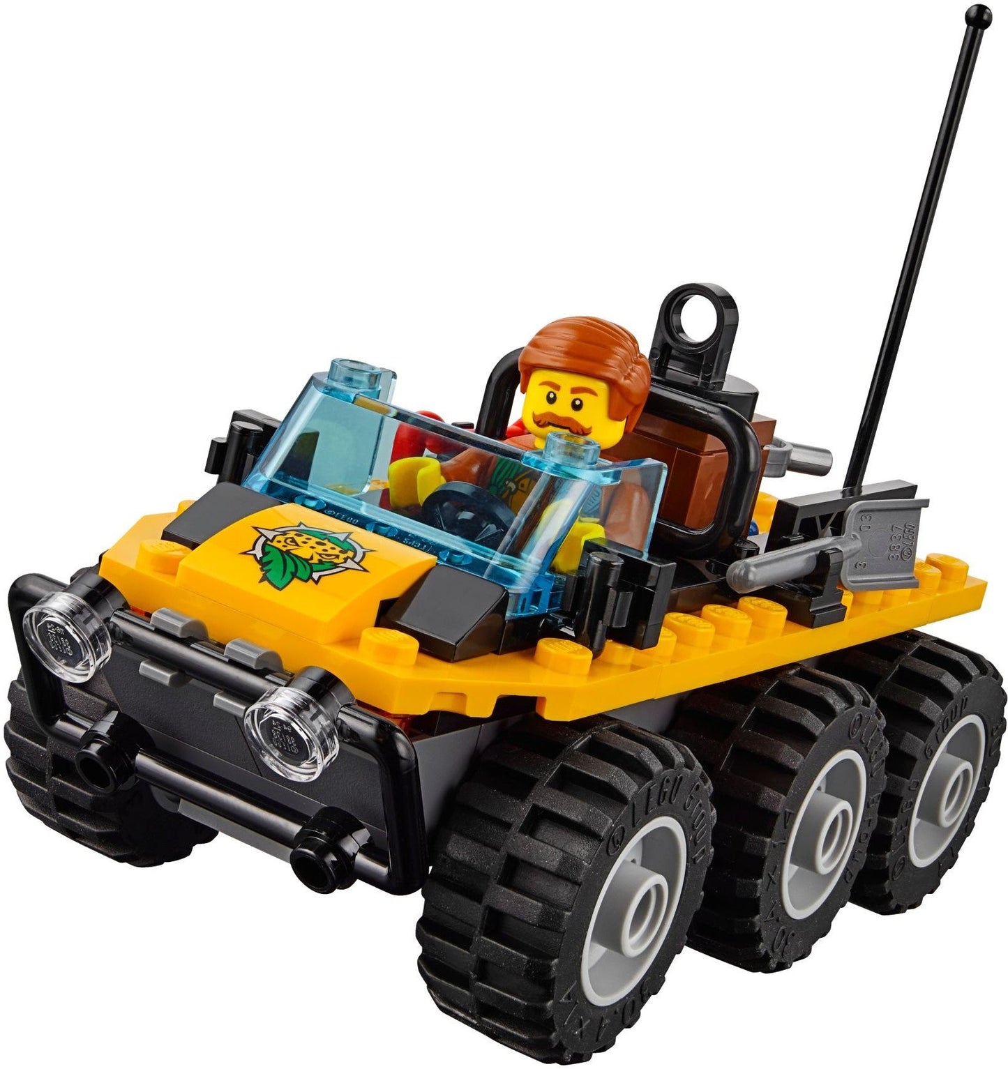 LEGO 60161 Jungle Exploration Site with Helicopter, Truck & Animals