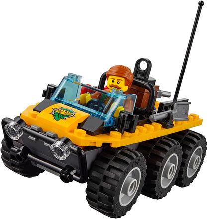 LEGO 60161 Jungle Exploration Site with Helicopter, Truck & Animals