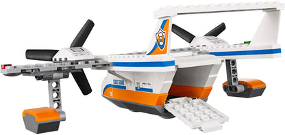 LEGO 60164 Sea Rescue Plane with Water Scooter & Raft