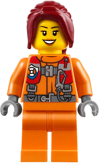 LEGO 60166 Coast Guard Helicopter Rescue Set with Boat & Shark