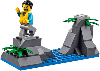 LEGO 60168 Sailboat Rescue Mission Coast Guard Boat Set