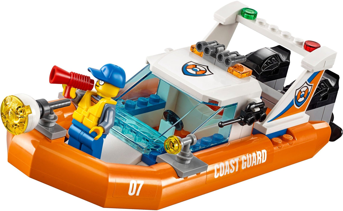 LEGO 60168 Sailboat Rescue Mission Coast Guard Boat Set