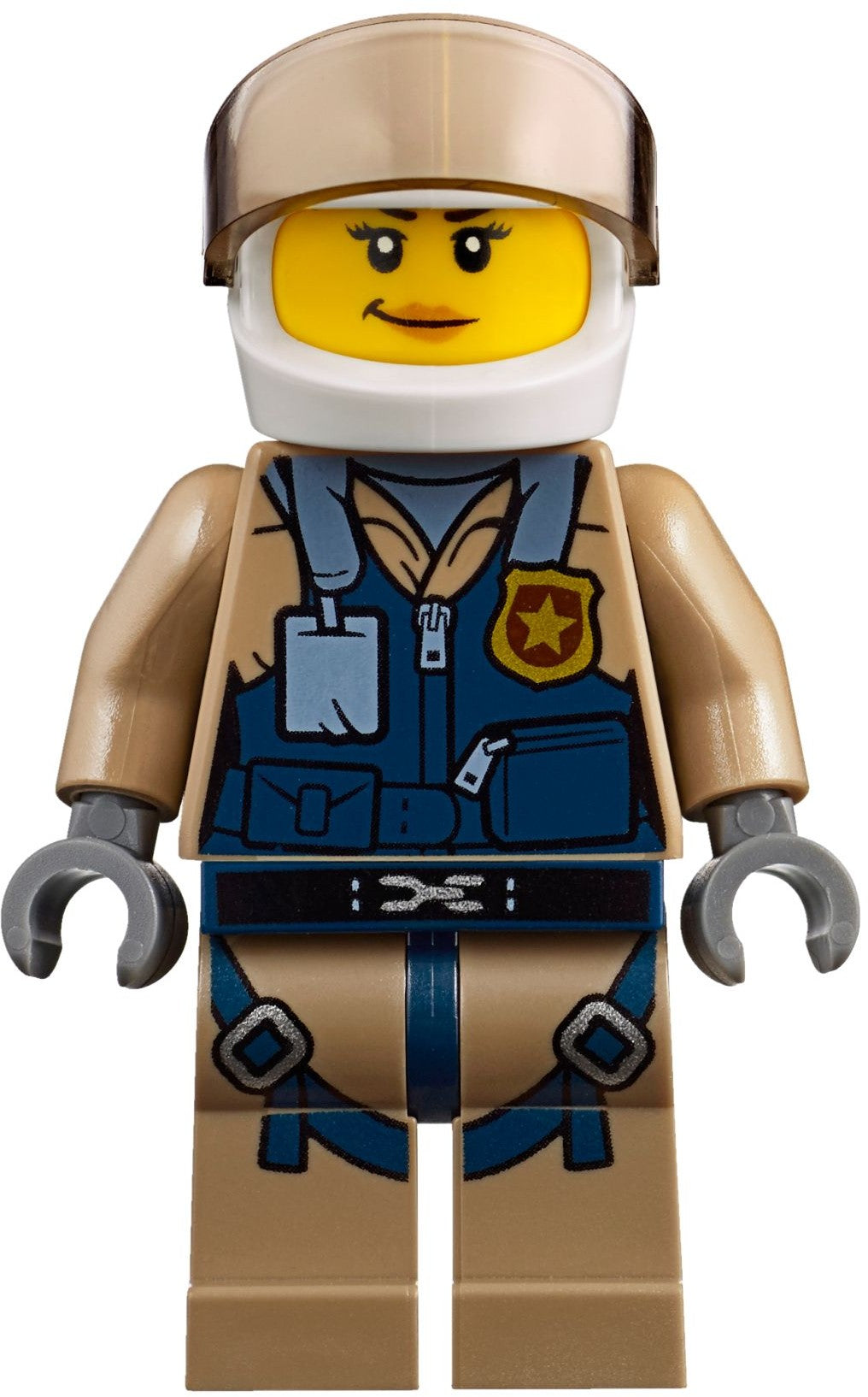 LEGO 60173 Mountain Police Arrest Helicopter & Crook Hideout - SuperSaverAU - view 2