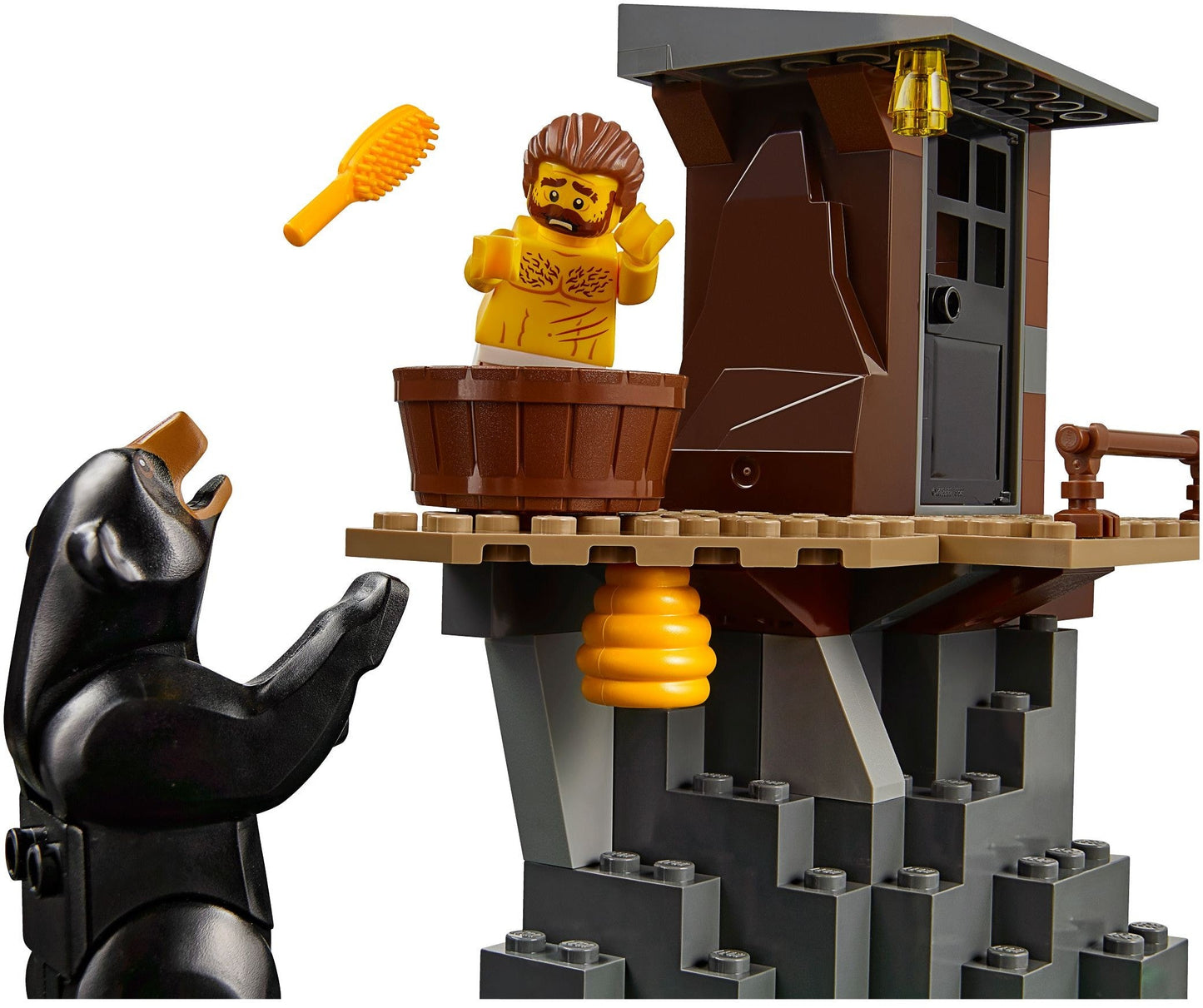 LEGO 60173 Mountain Police Arrest Helicopter & Crook Hideout