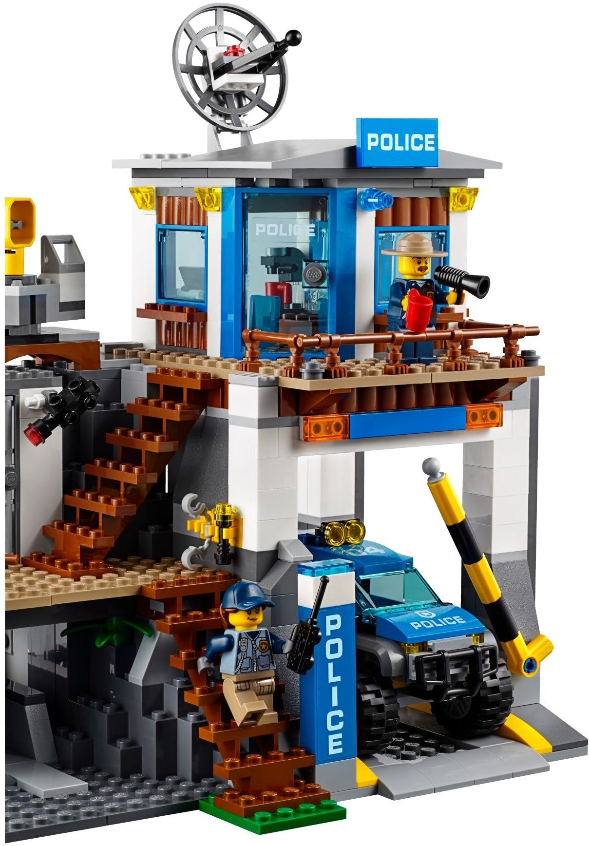 LEGO City Mountain Police Headquarters 60174 Building Kit- Auzzi Store