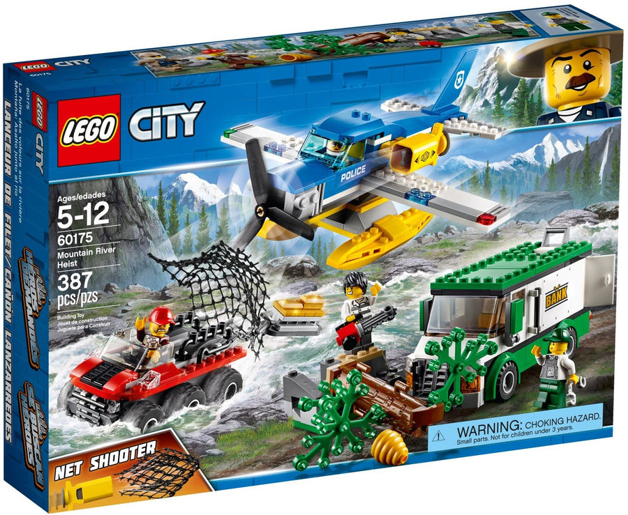 LEGO 60175 Mountain River Heist: Police vs. Crooks Gold Chase - SuperSaverAU - view 1
