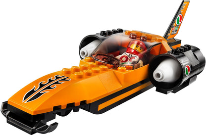LEGO 60178 Speed Record Car - Race Car Toy with Minifigure