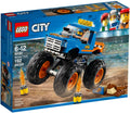 LEGO 60180 Monster Truck: Jump Ramp & Fire Stunt Show - SuperSaverAU - view 1