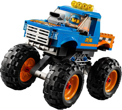 LEGO 60180 Monster Truck: Jump Ramp & Fire Stunt Show