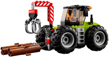 LEGO 60181 Forest Tractor: Log & Move with Grappling Claw!