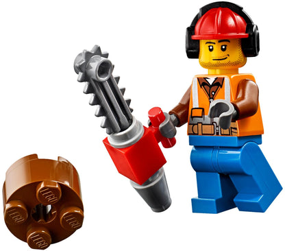 LEGO 60181 Forest Tractor: Log & Move with Grappling Claw!