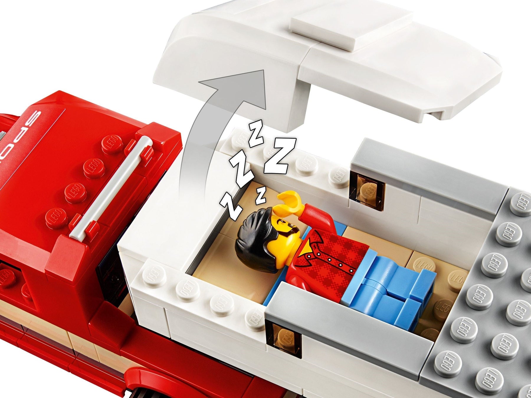LEGO 60182 Pickup & Caravan Camping Adventure Toy Set - SuperSaverAU - view 2