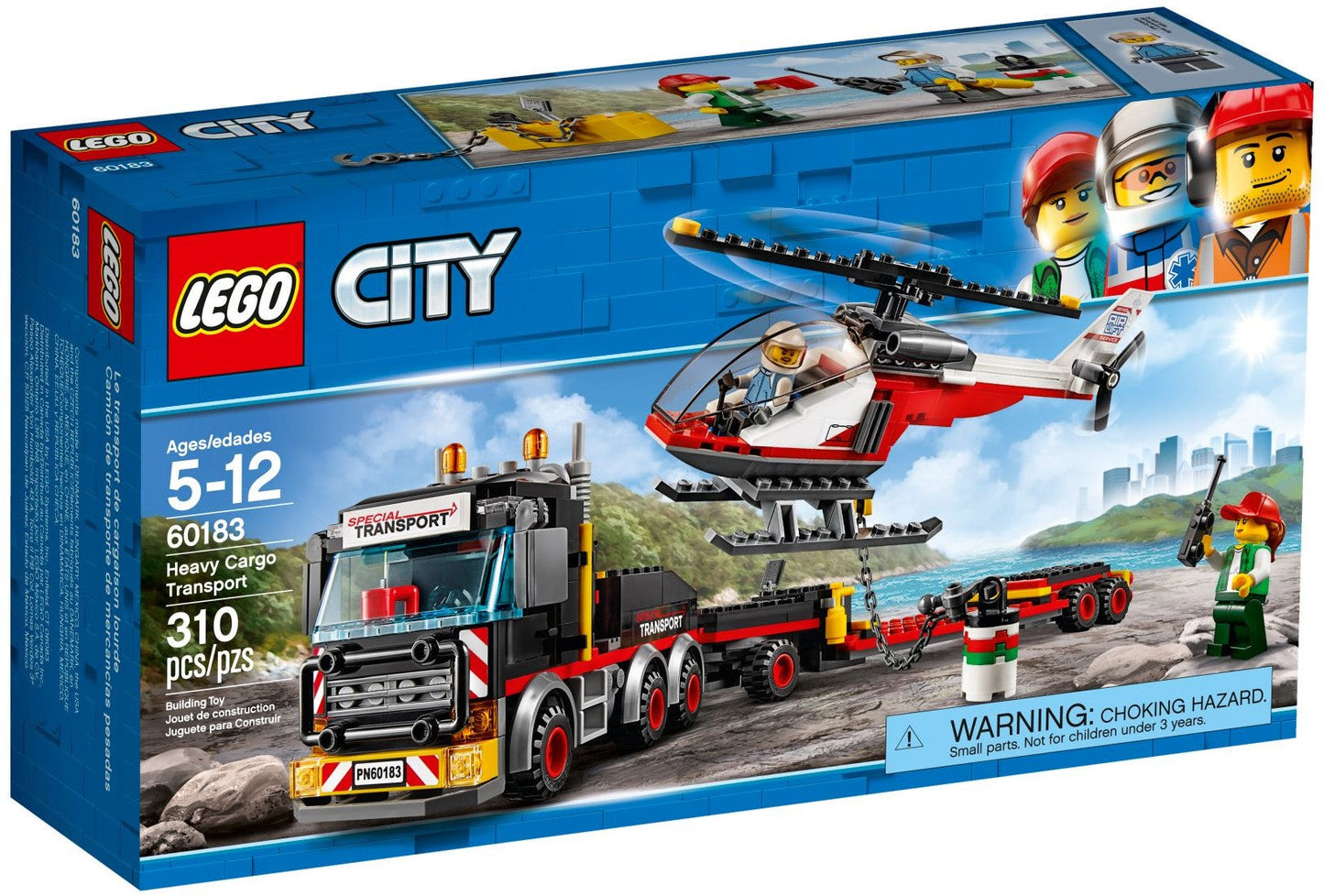 LEGO 60183 City Heavy Cargo Transport- Auzzi Store