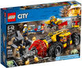LEGO 60186 Mining Heavy Driller with Geologist & Glow Spider - SuperSaverAU - view 1