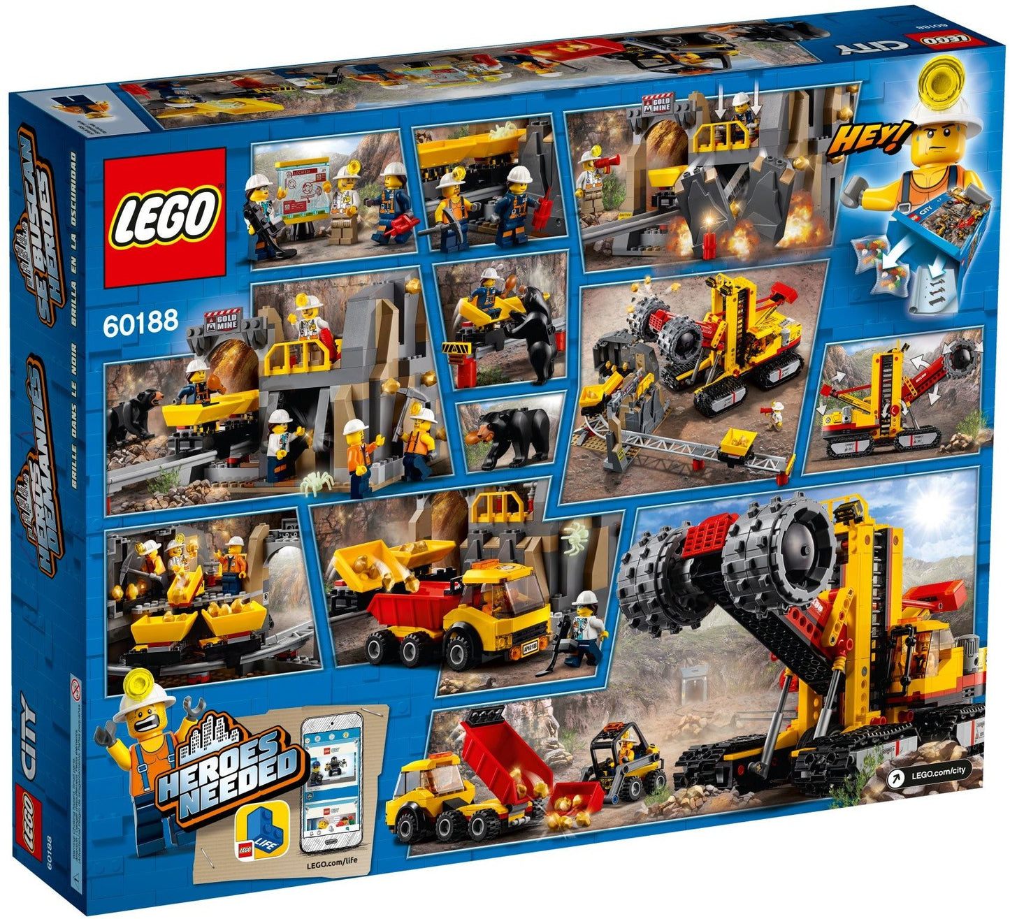 LEGO 60188 Mining Experts Site: Gold Rush Adventure
