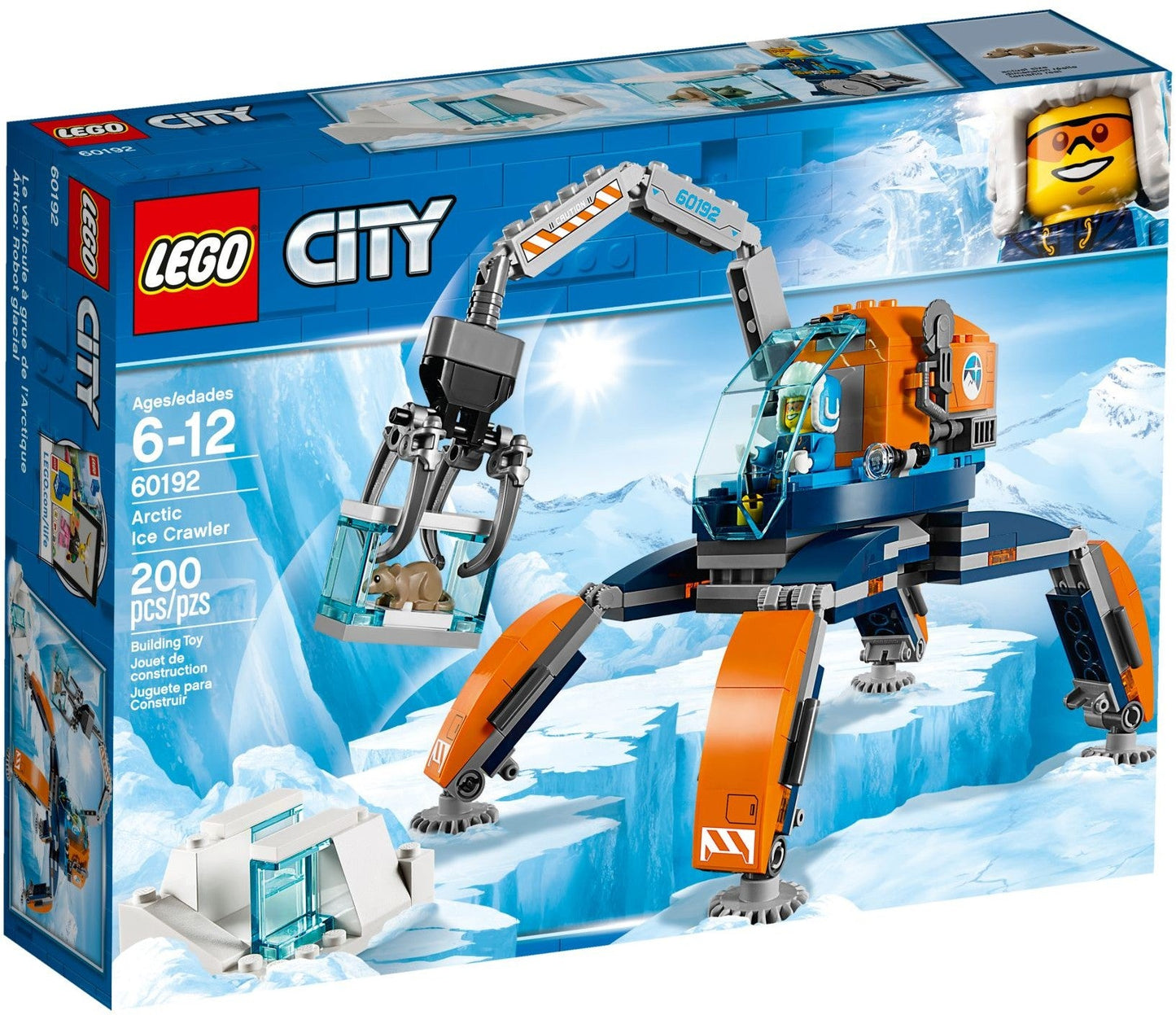 LEGO 60192 Arctic Ice Crawler - Expedition Set with Minifigure