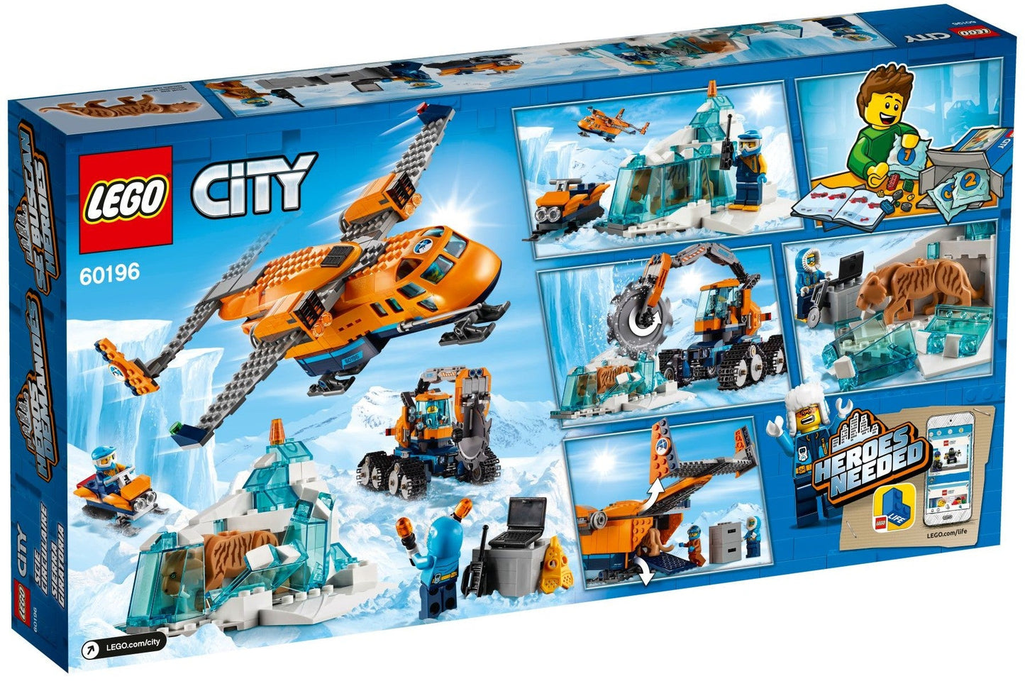 LEGO 60196 City Arctic Supply Aircraft- Auzzi Store