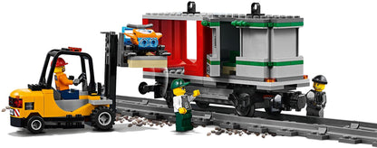 LEGO City 60198 Cargo Train Set Battery Powered Engine- Auzzi Store
