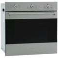 Smeg 60cm Classic Thermoseal built-in oven - 79L, stainless steel, black glass, Vapour Clean - SFA63M3TVX