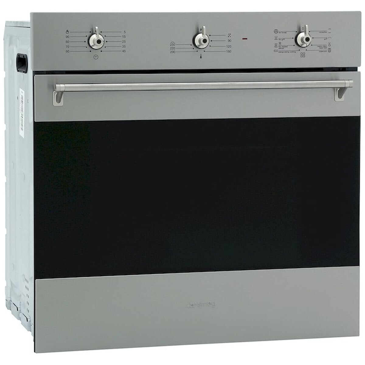 Smeg 60cm Classic Thermoseal built-in oven - 79L, stainless steel, black glass, Vapour Clean - SFA63M3TVX