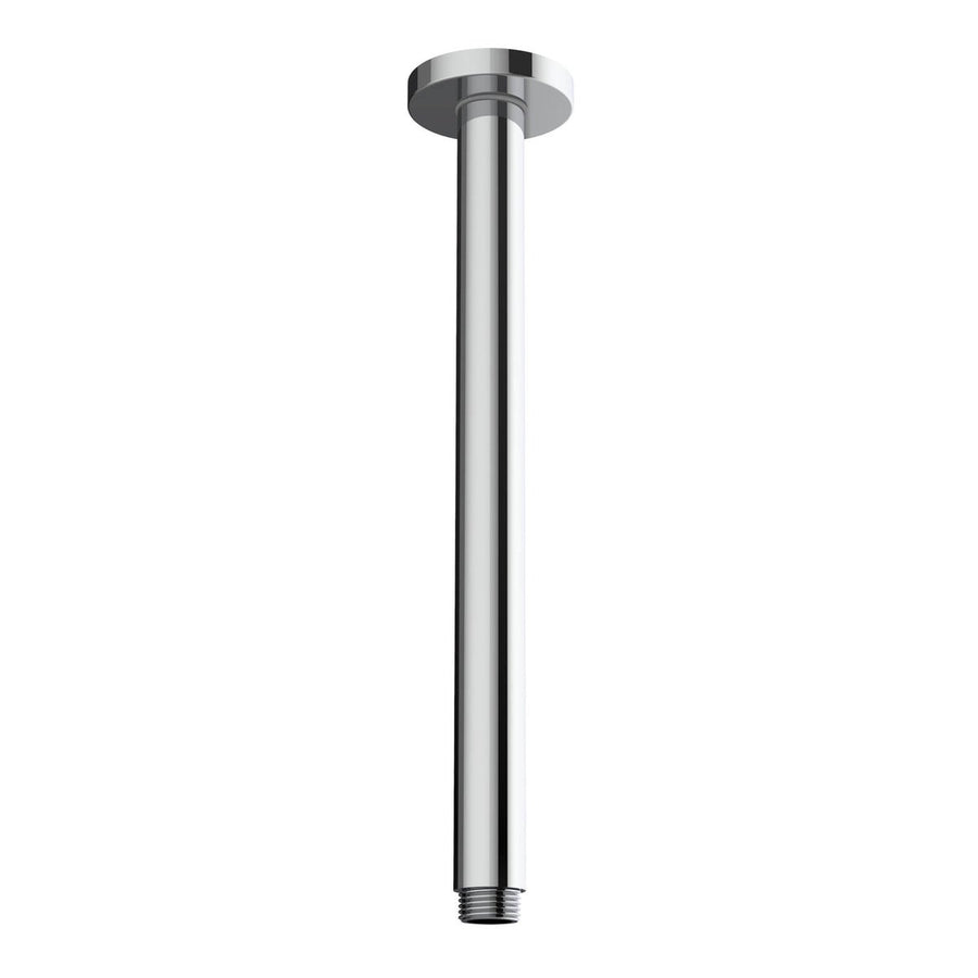 Mondella Resonance 300mm Chrome Straight Ceiling Shower Arm - Durable Stainless Steel - Easy Installation - SuperSaverAU - view 1