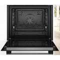 Bosch 60cm Series 6 Pyrolytic Built-in Oven - 71L Stainless Steel - Air Fry and 3D HotAir - HBA572ES3A