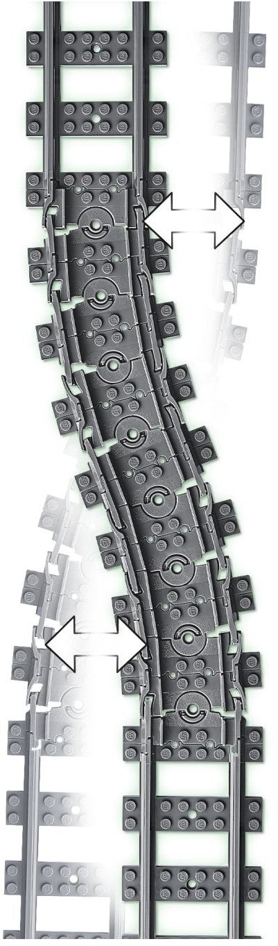 LEGO City Tracks 60205 Building Kit- Auzzi Store