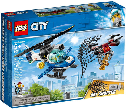 LEGO 60207 Sky Police Drone Chase Helicopter Playset