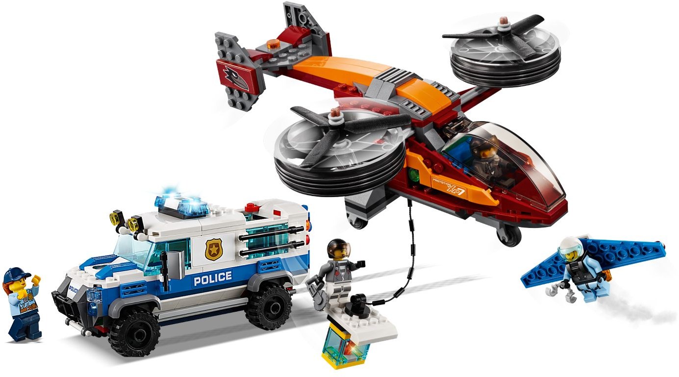 LEGO 60209 Sky Police Diamond Heist Set