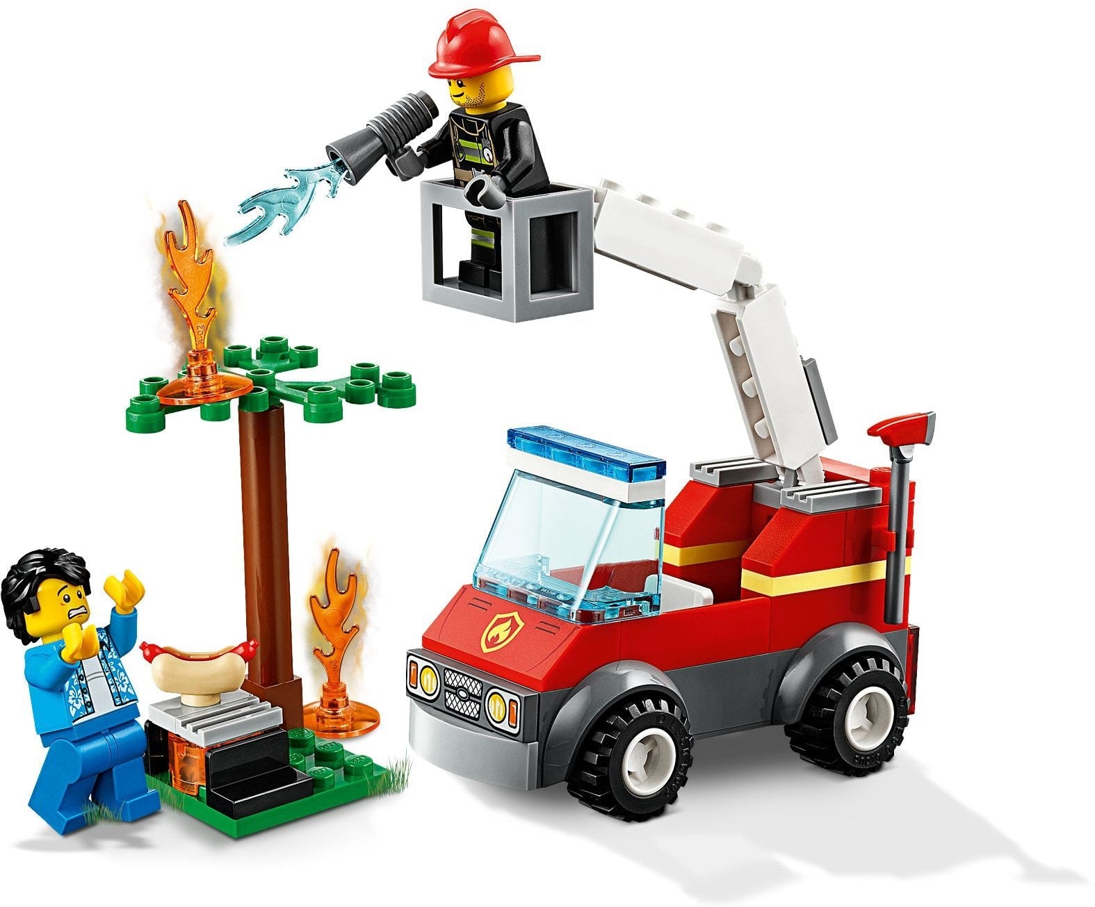 LEGO 60212 Fire Truck & Barbecue Rescue - SuperSaverAU - view 2