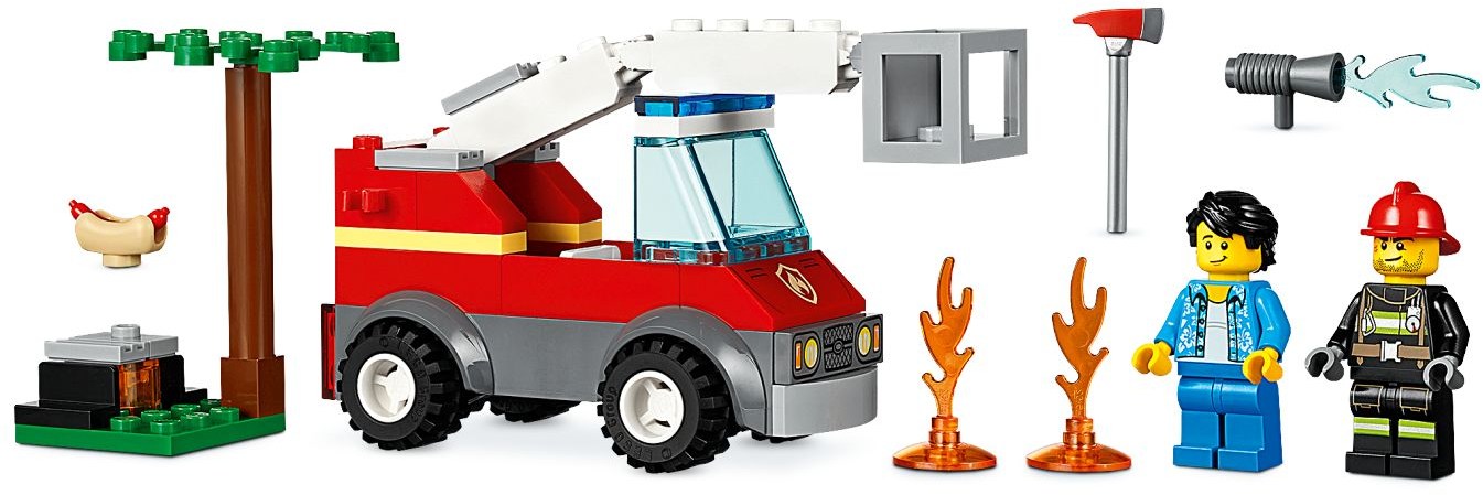 LEGO 60212 Fire Truck & Barbecue Rescue - SuperSaverAU - view 3