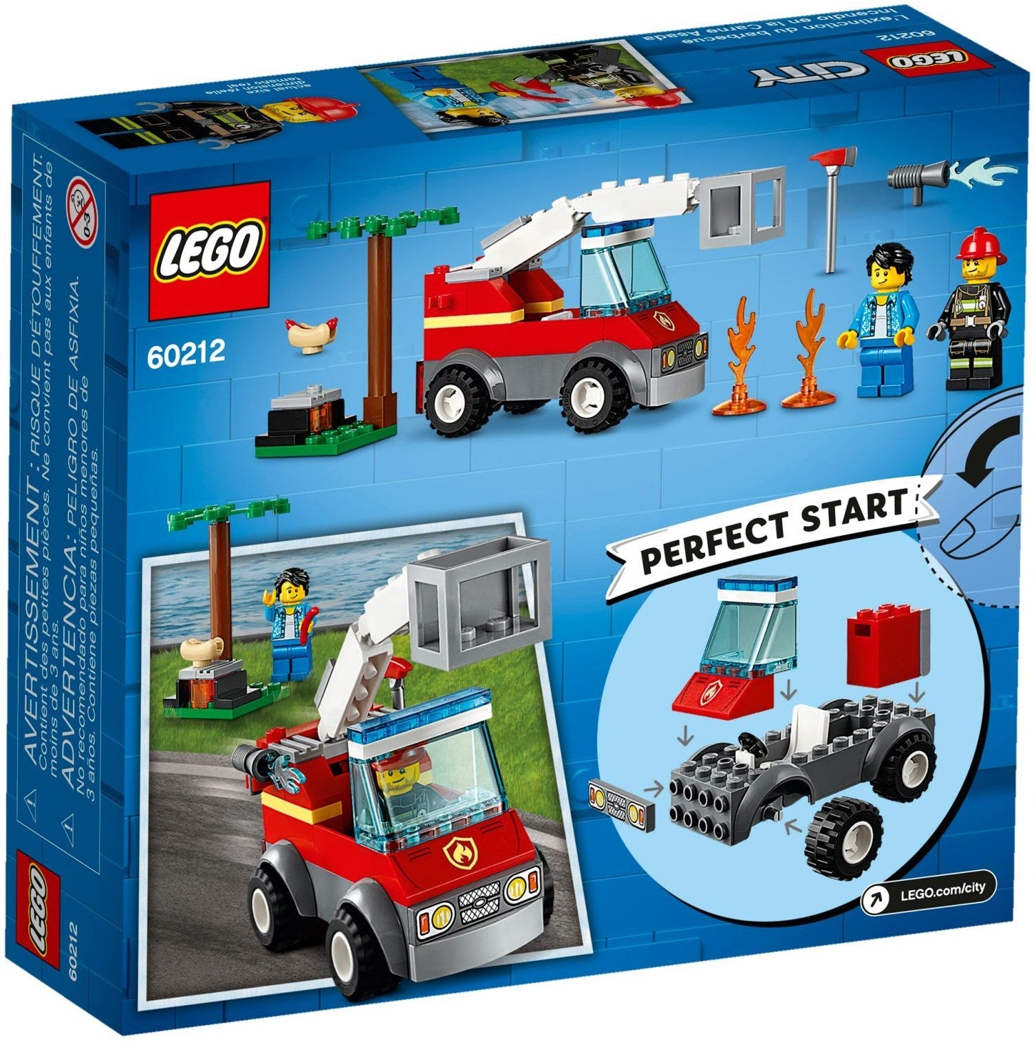 LEGO 60212 Fire Truck & Barbecue Rescue - SuperSaverAU - view 6
