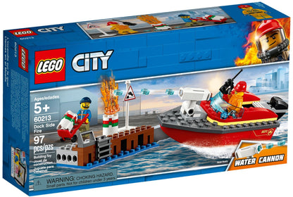 LEGO 60213 Dock Side Fire Rescue Boat Set