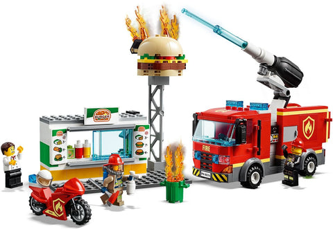 LEGO CITY: Burger Bar Fire Rescue (60214) - SuperSaverAU - view 2