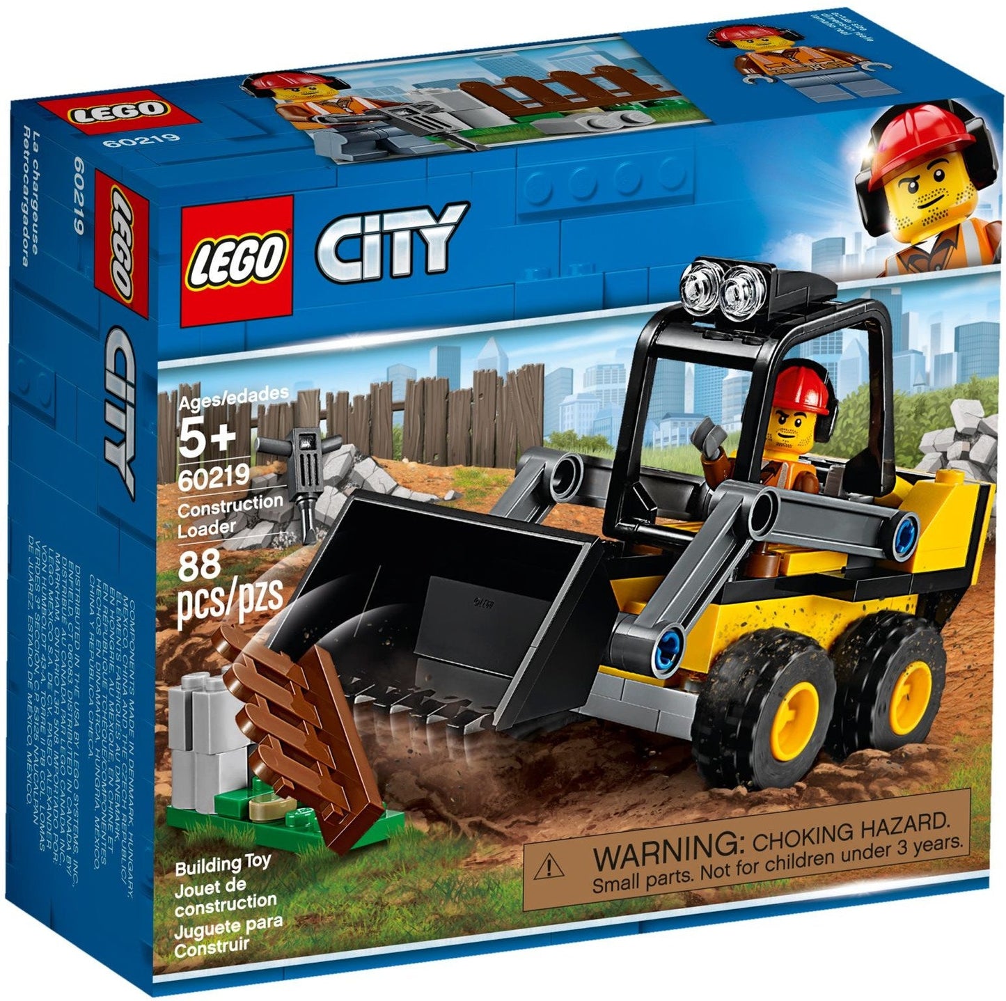 LEGO 60219 City Construction Loader- Auzzi Store