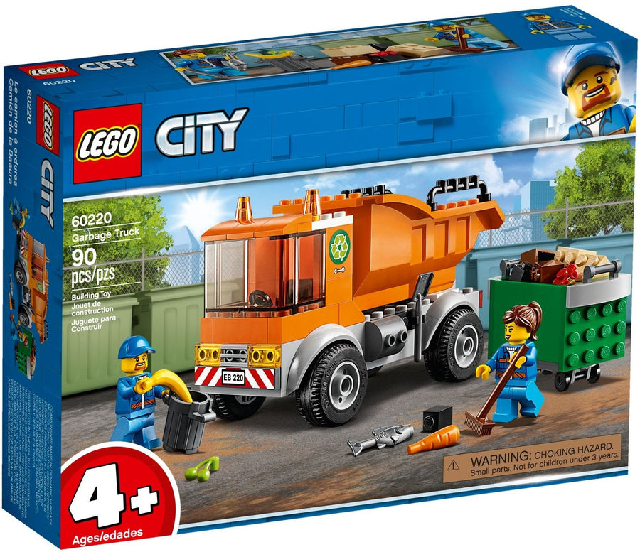 LEGO 60220 Garbage Truck 4+ Building Toy for Kids - SuperSaverAU - view 1