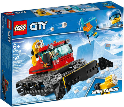 LEGO 60222 Snow Groomer | Snow Plow with Minifigures - SuperSaverAU - view 1