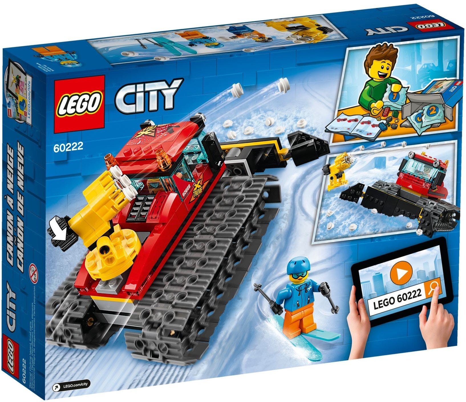 LEGO 60222 Snow Groomer | Snow Plow with Minifigures - SuperSaverAU - view 5