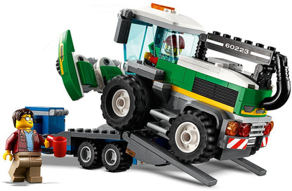 LEGO 60223 Harvester Transport: Farm Truck & Combine Toy