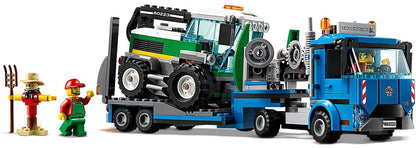 LEGO 60223 Harvester Transport: Farm Truck & Combine Toy