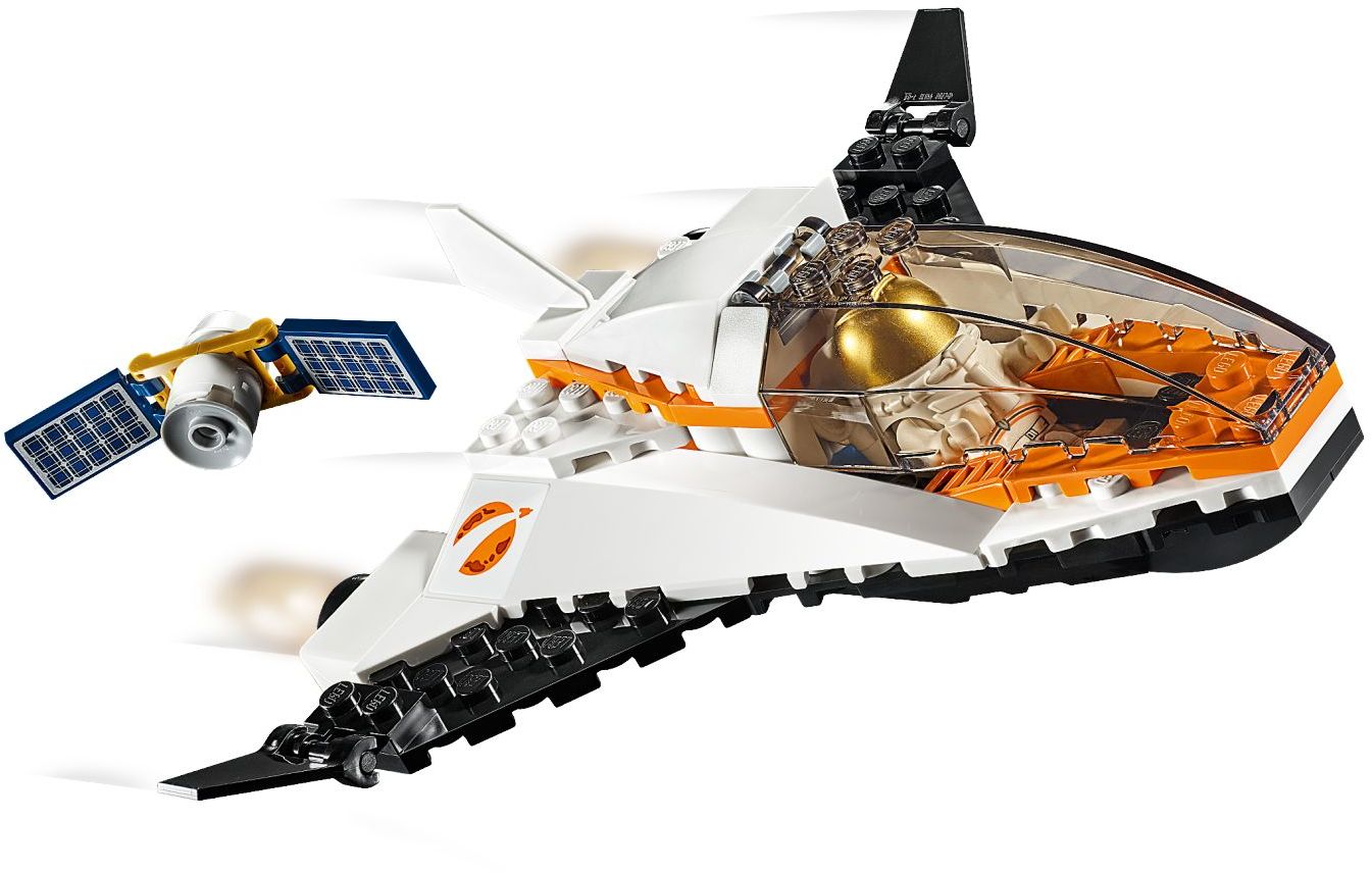 LEGO 60224 Satellite Service Mission Space Shuttle Toy - SuperSaverAU - view 3