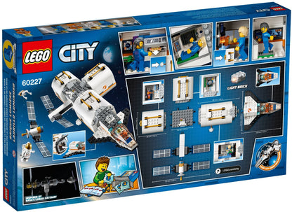 LEGO 60227 Lunar Space Station: Modular Space Shuttle & Astronaut Toy