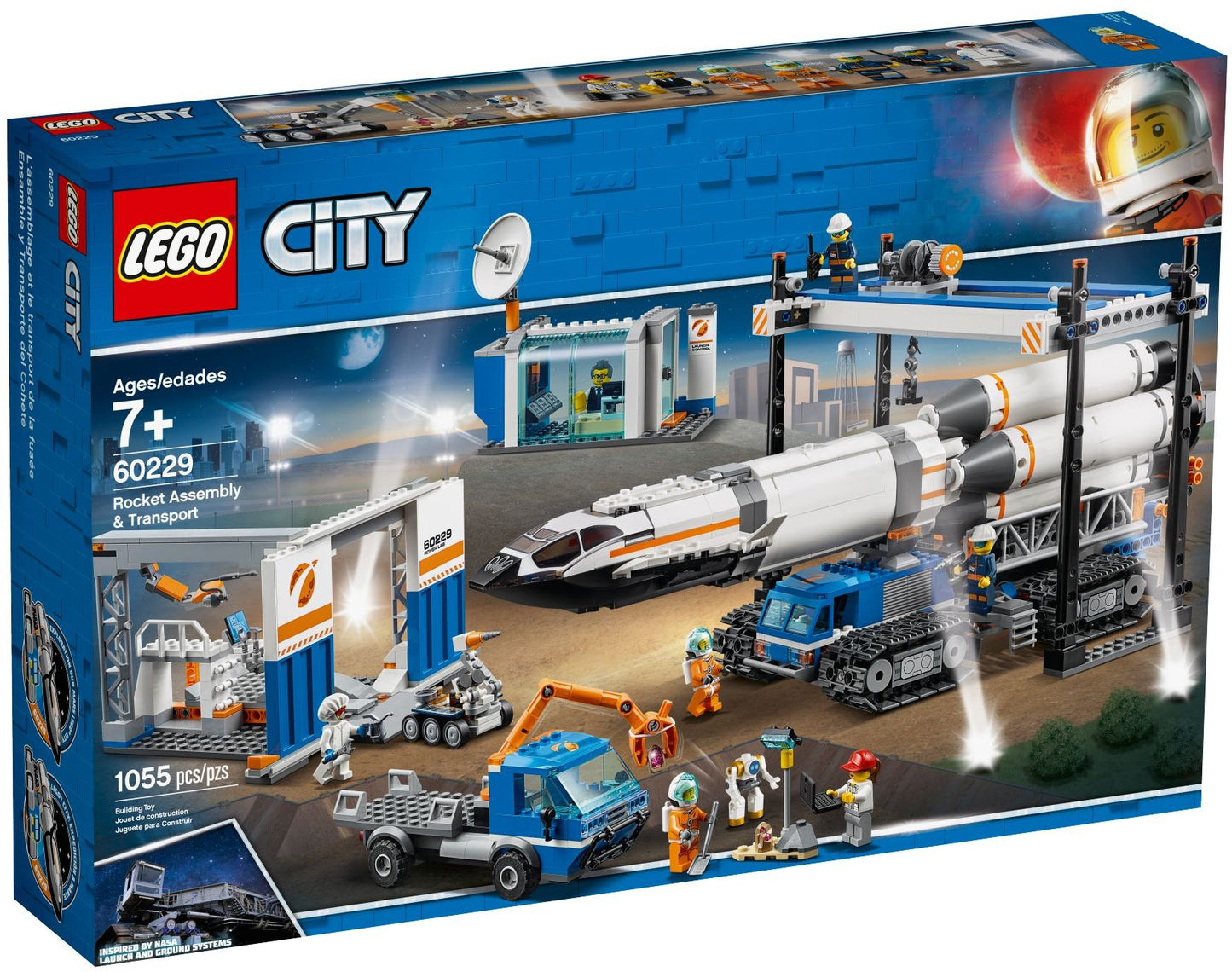 Lego 60229 City Rocket Assembly & Transport