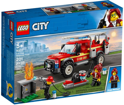 LEGO 60231 Fire Chief Truck - Building Toy with Minifigures