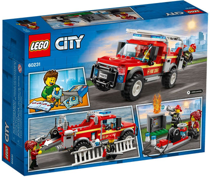 LEGO 60231 Fire Chief Truck - Building Toy with Minifigures
