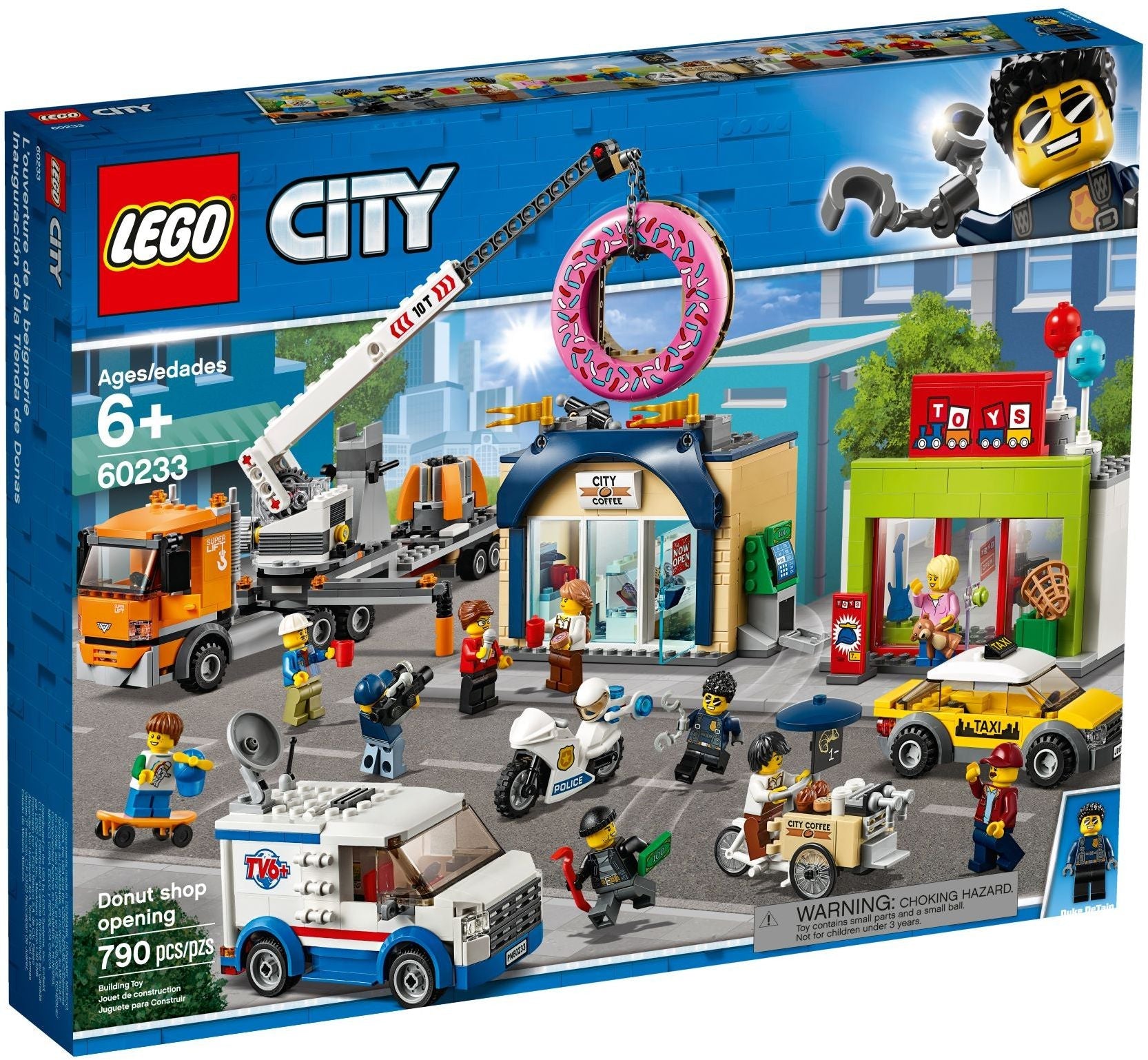 LEGO 60233 City Donut shop opening- Auzzi Store