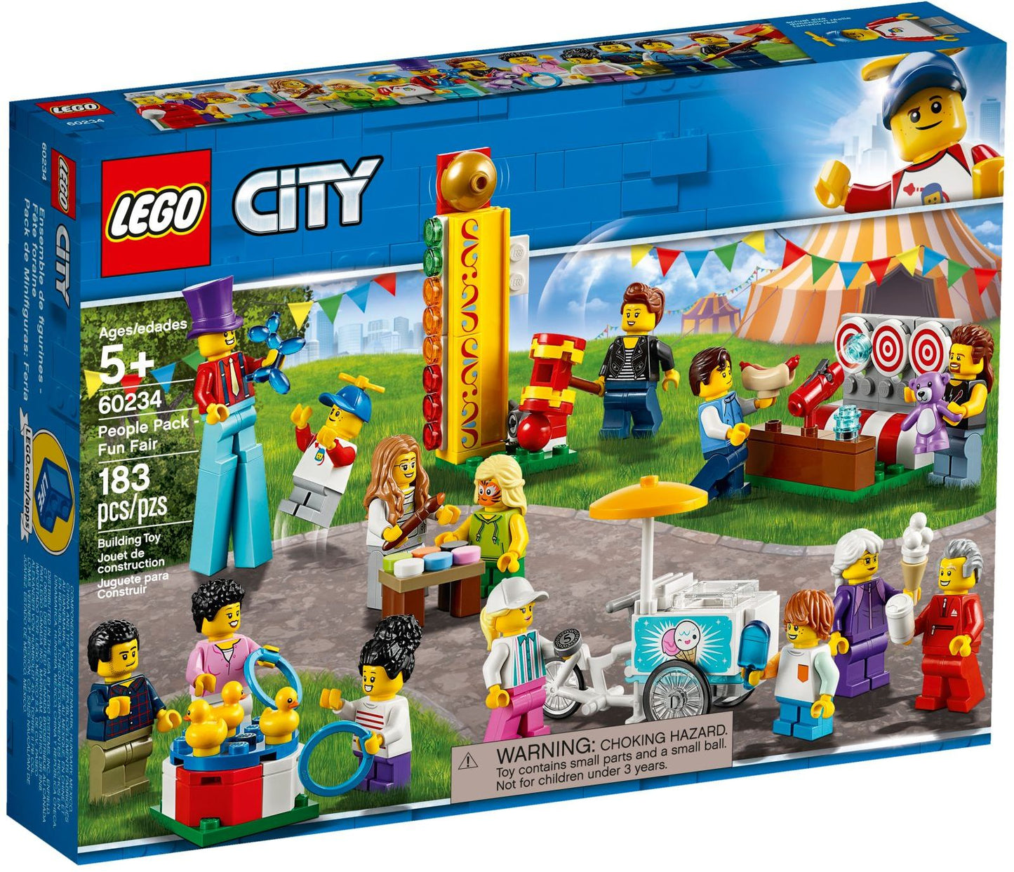 LEGO 60234 City People Pack - Fun Fair- Auzzi Store